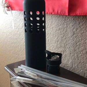 24oz hydroflask sleeve and straw set